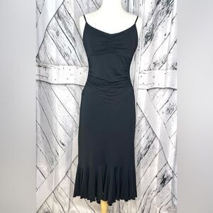 Zokai black high/low dress LBD M